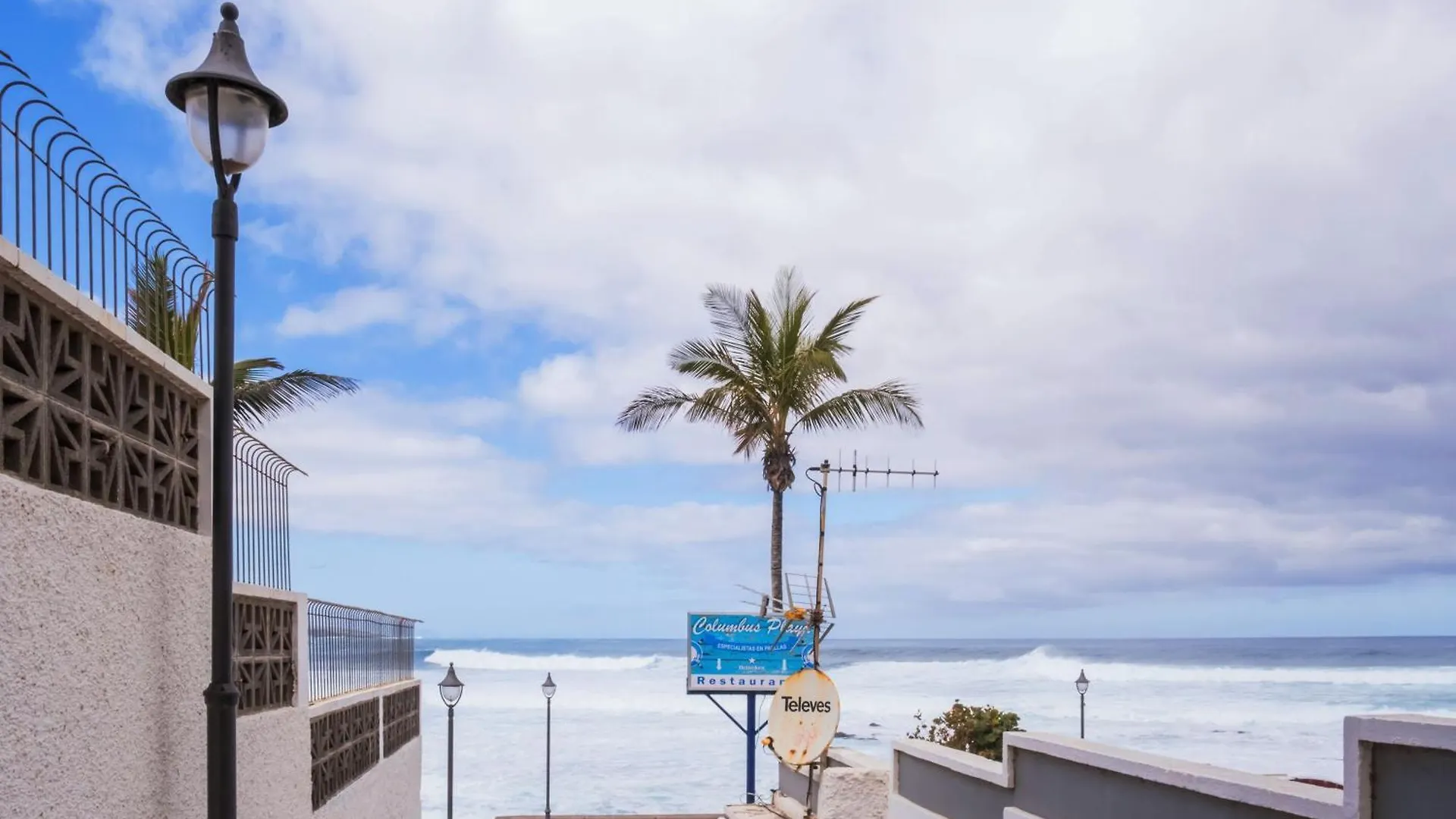 Live Punta Columbus Pool & Beach Front Punta Del Hidalgo